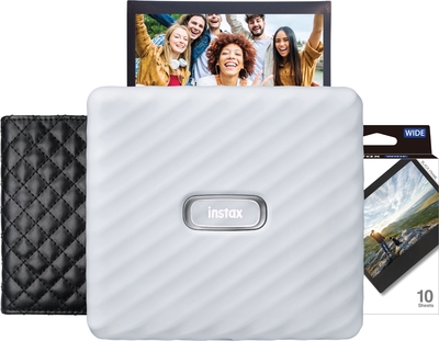 25432   instax wide link limited edition white gift pack %283%29