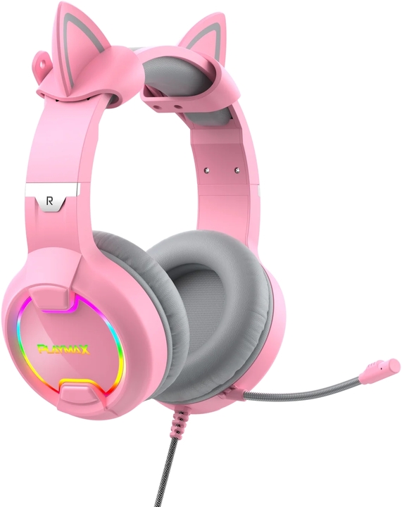 Pmptch   playmax cat ear headset   pink %282%29