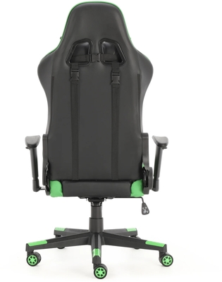 Pegcgrb   playmax elite gaming chair green black %284%29