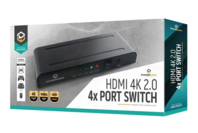 Powerwave HDMI 4K 2.0 4 Port Switch
