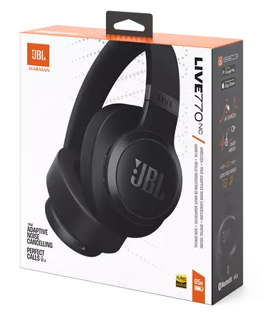 Jbllive770ncblk jbl tune 770nc wireless over ear noise cancelling headphones black3