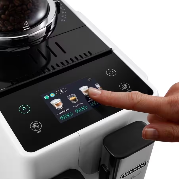 Exam44055w   de'longhi automatic coffee machine rivelia pebble grey %282%29