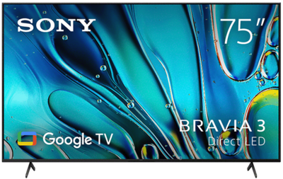 K75s30   sony 75 bravia 3 4k ultra hd google tv %282024%29