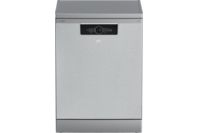 Beko 16 Place Settings Full-size Freestanding Dishwasher Platinum Stainless