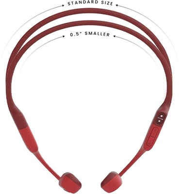 S803rd   shokz openrun wireless open ear headphones red %283%29