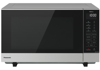 Nn sf57qsqpq panasonic 27l microwave 1000w flatbed stainless steel %282%29