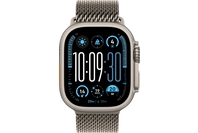 Apple Watch Ultra 2 GPS + Cellular 49mm Natural Titanium Case with Natural Titanium Milanese Loop - M