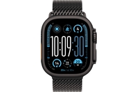 Apple Watch Ultra 2 GPS + Cellular 49mm Black Titanium Case with Black Titanium Milanese Loop - S