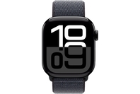 Apple Watch Series 10 GPS + Cellular 42mm Jet Black Aluminium Case with Ink Sport Loop