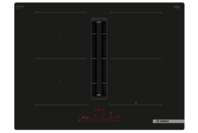 Bosch 70cm Induction Cooktop With Built In Ventilation 4 Zone