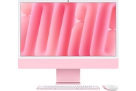 Apple 24-inch iMac with Retina 4.5K display: M4 chip with 10-core CPU and GPU, 16GB, 512GB SSD Pink