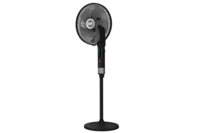 Delonghi 360 Pedestal Fan Black