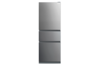 Mitsubishi 363L Bottom Mount Multi-Drawer Fridge - Left Hinge - Silver