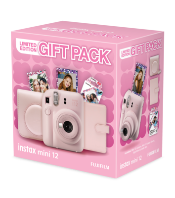 Instax xmas mini 12 pink 2024 mock up