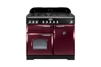 Falcon Classic 100 Deluxe Cranberry Chrome - Dual Fuel/Gas