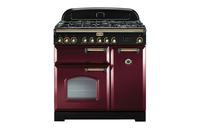 Falcon Classic 90 Deluxe Cranberry Brass - Dual Fuel/Gas