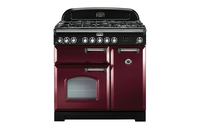Falcon Classic 90 Deluxe Cranberry Chrome - Dual Fuel/Gas