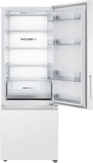 Hrf346bw   haier 334l 500 series refrigerator bottom freezer %282%29