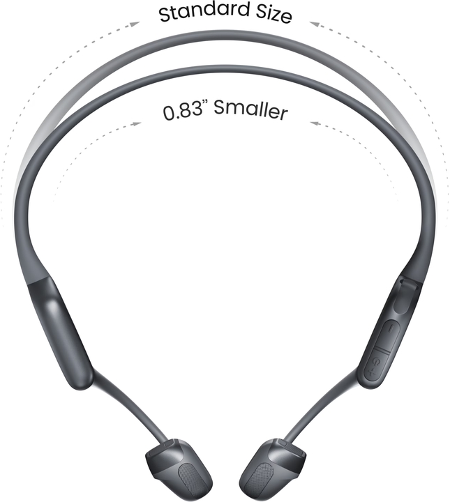 S821 mn bk   shokz openrun pro 2 mini black open ear headphones %282%29