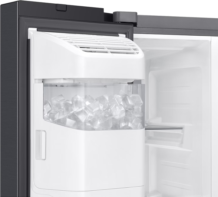 Srs6200s   samsung 635l side by side ice   water refrigerator in black %288%29