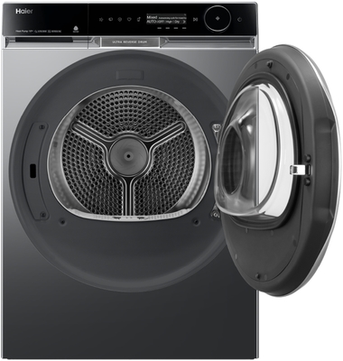 Hdhp10pxb1   haier 10kg 600 series dark heat pump dryer %282%29