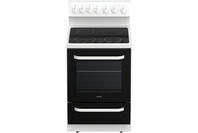 Haier 60cm 300 Series Ceramic Freestanding Cooker White