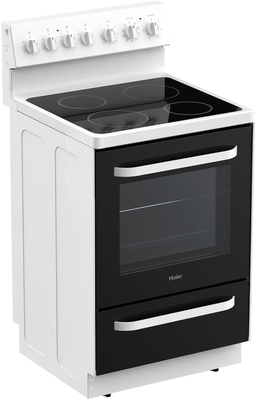 Hor60s9cerw1   haier 60cm 300 series freestanding ceramic cooker white %282%29