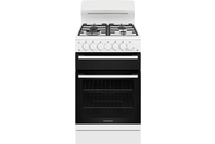 Westinghouse 54cm Freestanding Gas Oven & Cooktop White