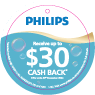 Philips $30 Cash Back